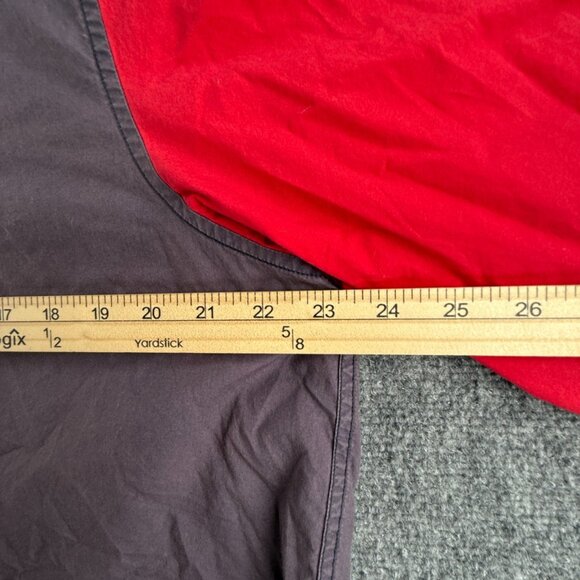 VTG Tommy Hilfiger Women Colorblock Button Up Shirt Size 14 Colorful Y2K 90s - Picture 7 of 16